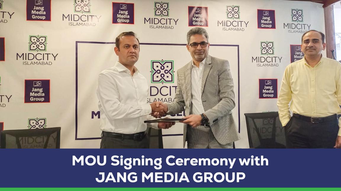 MIDCITY Islamabad MOU Ceremony